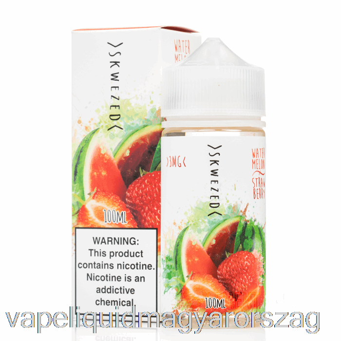 Görögdinnye Eper - Skwezed - 100ml 3mg Vape E Cigi